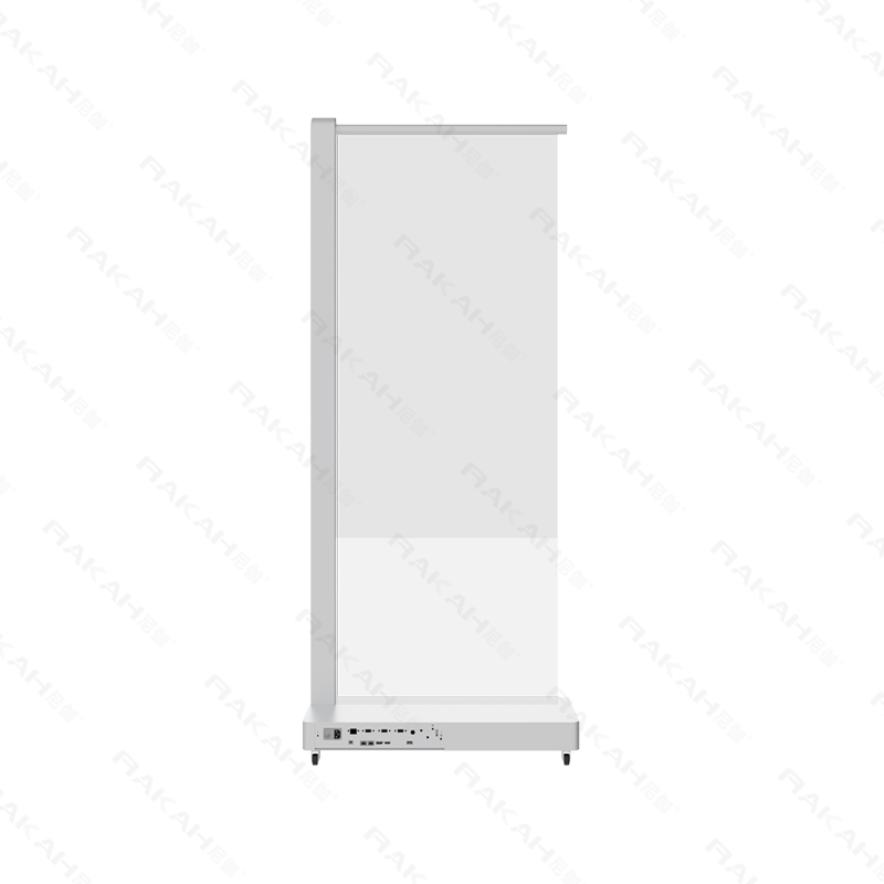 OLED透明屏数字人L型